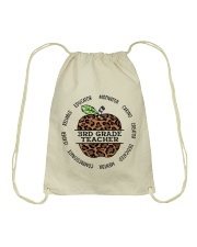 3rd Grade Teacher Drawstring Bag tile