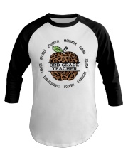 3rd Grade Teacher Baseball Tee tile
