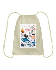 Alphabet 2 Drawstring Bag tile