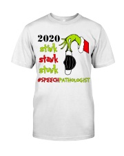 Speech Pathologist Christmas Classic T-Shirt tile