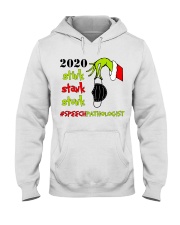 Speech Pathologist Christmas Hooded Sweatshirt tile