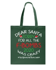 1st Grade Teacher Tote Bag tile