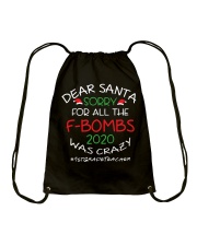 1st Grade Teacher Drawstring Bag tile
