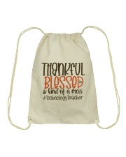 Technology Teacher Drawstring Bag tile