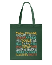Spanish Teacher Tote Bag tile