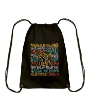 Spanish Teacher Drawstring Bag tile