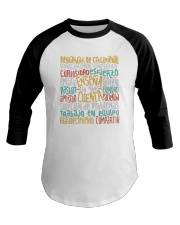 Spanish Teacher Baseball Tee tile