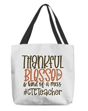 CTE Teacher All-Over Tote tile