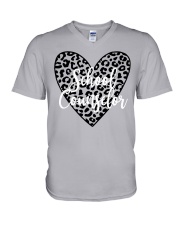 School Counselor V-Neck T-Shirt tile