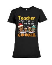 4th Grade Teacher Premium Fit Ladies Tee tile