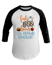5th Grade Teacher Baseball Tee tile