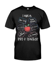 Pre-K Teacher Classic T-Shirt front
