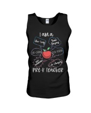 Pre-K Teacher Unisex Tank tile