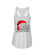 ASL teacher Ladies Flowy Tank tile