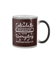 4th Grade Teacher Color Changing Mug tile