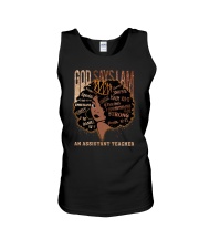 Assistant Teacher Unisex Tank tile