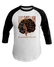Assistant Teacher Baseball Tee tile