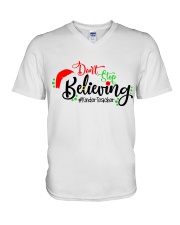 Kindergarten Teacher V-Neck T-Shirt tile