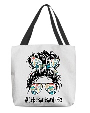 Librarian All-Over Tote tile