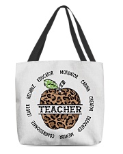 Teacher All-Over Tote tile