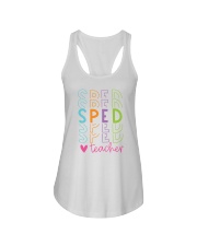 SPED Special Education Teacher Ladies Flowy Tank tile