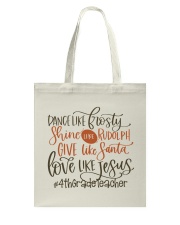 4th Grade Teacher Tote Bag tile