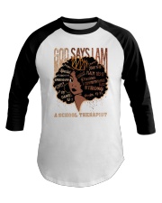 School Therapist Baseball Tee tile
