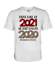 Counselor V-Neck T-Shirt tile