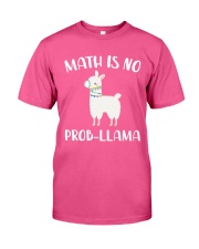 Math Teacher 3 Classic T-Shirt front