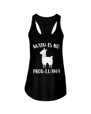 Math Teacher 3 Ladies Flowy Tank tile