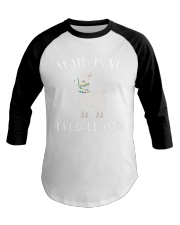 Math Teacher 3 Baseball Tee tile