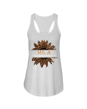 Personalized Teacher Shirt Ladies Flowy Tank tile