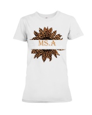 Personalized Teacher Shirt Premium Fit Ladies Tee tile