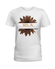 Personalized Teacher Shirt Ladies T-Shirt tile