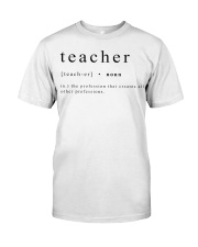 Teacher Classic T-Shirt front