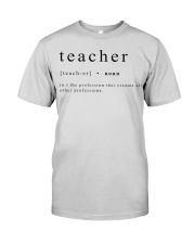 Teacher Premium Fit Mens Tee tile