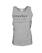 Teacher Unisex Tank tile