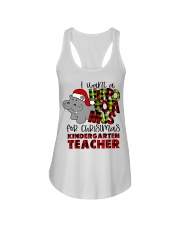 Kindergarten Teacher - Christmas Ladies Flowy Tank tile