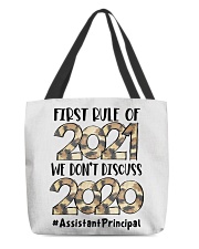 Assistant Principal All-Over Tote tile
