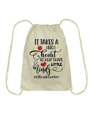 1st Grade Teacher Drawstring Bag tile