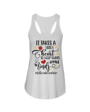 1st Grade Teacher Ladies Flowy Tank tile