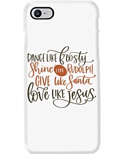 Dance like frosty Phone Case tile