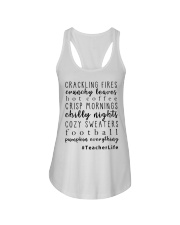 Teacher Ladies Flowy Tank tile