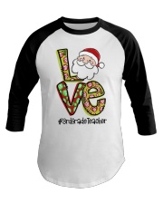 3rd Grade Teacher - Christmas Baseball Tee tile