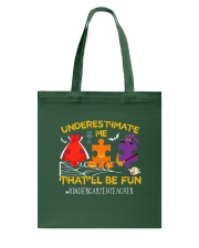 Kindergarten Teacher Tote Bag tile