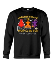 Kindergarten Teacher Crewneck Sweatshirt tile