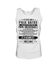 Gift for daughter - dad 03 Unisex Tank tile