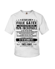 Gift for daughter - dad 03 Youth T-Shirt tile