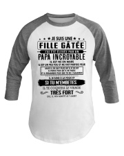 Gift for daughter - dad 03 Baseball Tee tile