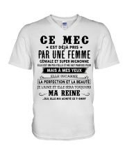 cadeau pour mari TON00 V-Neck T-Shirt tile